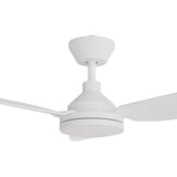Calibo Sora 48" DC Ceiling Fan with LED Light, Wall Control and Remote | White