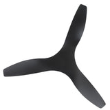 Fanco Breeze 52" AC Ceiling Fan with Wall Controller | Black