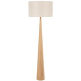 Telbix Lovisa Floor Lamp | Oak