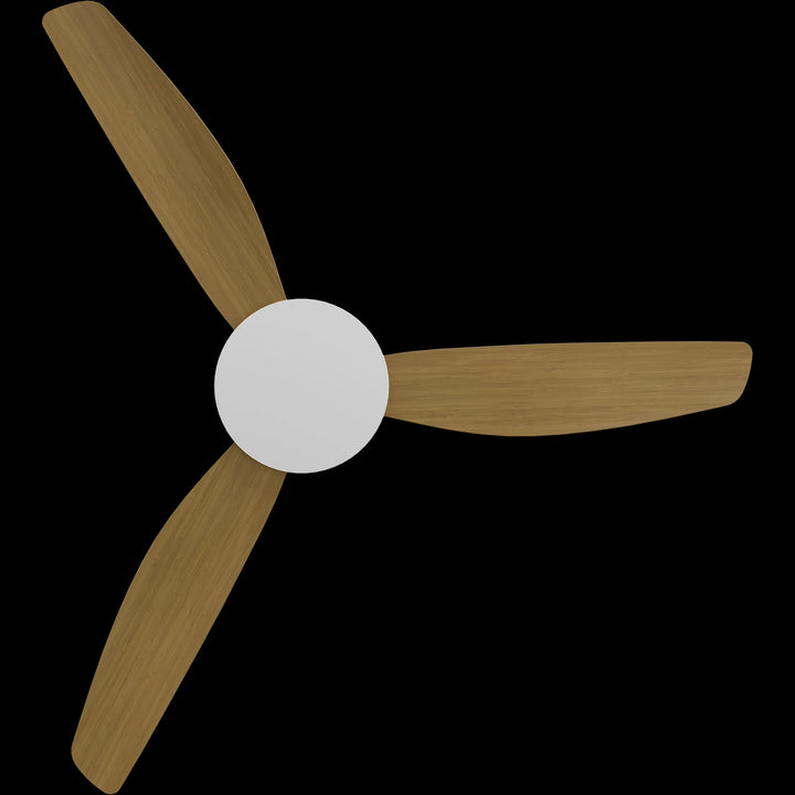 Calibo Condor 52" DC Smart Ceiling Fan with Remote Control | White and Teak