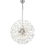 Telbix Lerida 9 Light Pendant | Chrome
