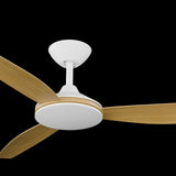 Calibo Condor 56" DC Smart Ceiling Fan with Remote Control | White and Bamboo