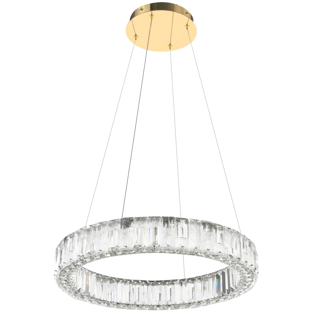 Telbix Rias 1 Tier Pendant Light | Gold