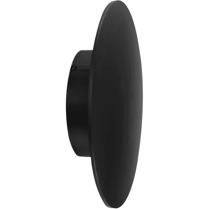 Calibo Emu Medium Round LED Wall Light | Black