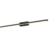 Telbix Foley Large Tricolour LED Vanity Light | Black