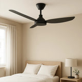 Calibo Sora 48" DC Ceiling Fan with Wall Control and Remote | Black