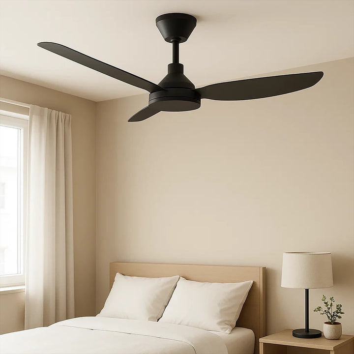 Calibo Sora 48" DC Ceiling Fan with Wall Control and Remote | Black