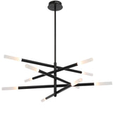 Telbix Pinta 10 Light LED Pendant Light | Black