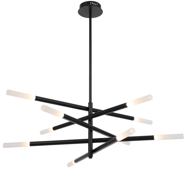 Telbix Pinta 10 Light LED Pendant Light | Black