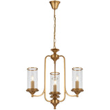 Telbix Velden 4 Light Pendant | Copper