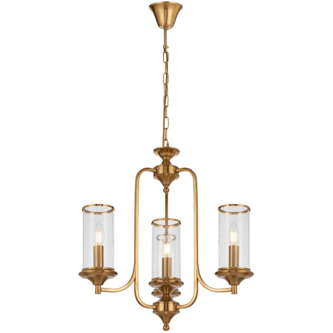 Telbix Velden 4 Light Pendant | Copper