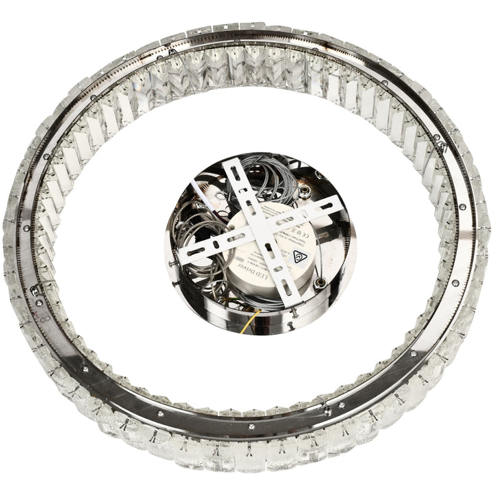 Telbix Rias 1 Tier Pendant Light | Chrome