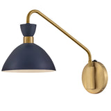 Hinkley Simon Wall Light by Lark | Matte Navy