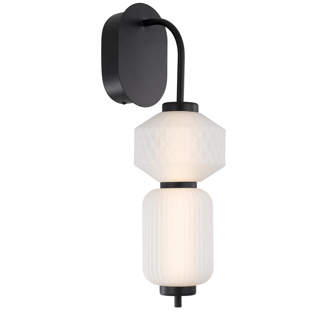 Telbix Torso LED Wall Light | Black