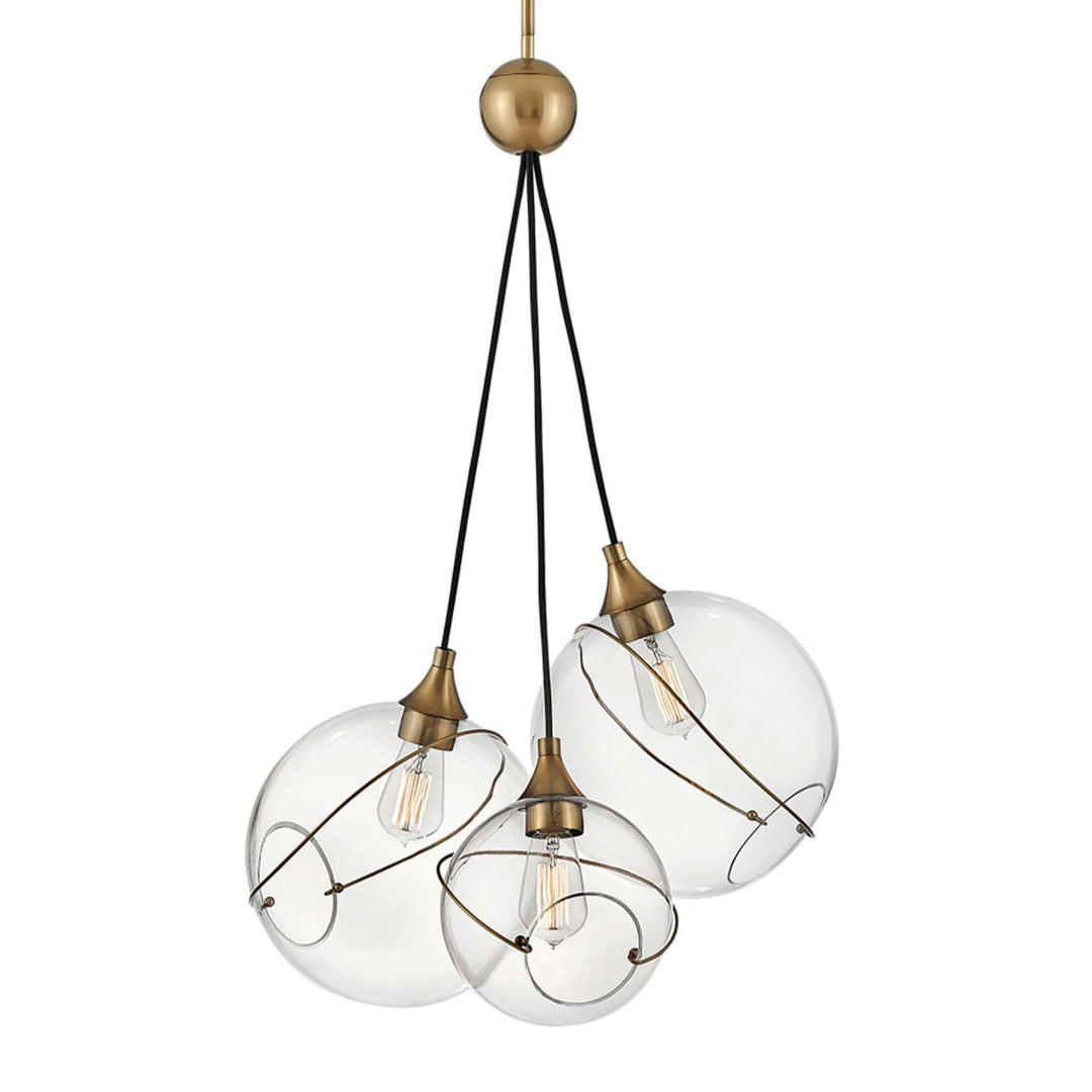 Hinkley Skye 3 Light Pendant by Lisa McDennon | Heritage Brass