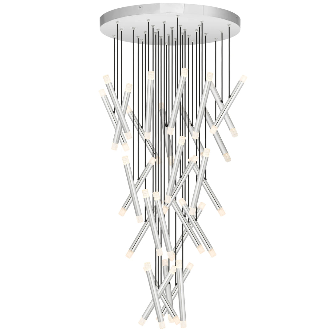 Telbix Milazo 60 LED Pendant Light | Chrome