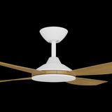 Calibo Vanga 48" DC Smart Ceiling Fan with Remote Control | White and Teak