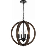 Telbix Black Vestal Pendant Light | 4 Light
