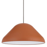 Telbix Hanami 440mm Pendant Light | Orange