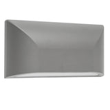 Telbix Bloc 5W Exterior LED CCT Wall Light IP65 | Silver