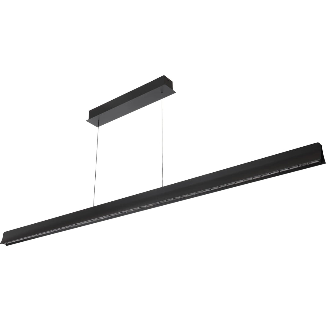 Telbix 1 Light Lucid LED Pendant Light | Black