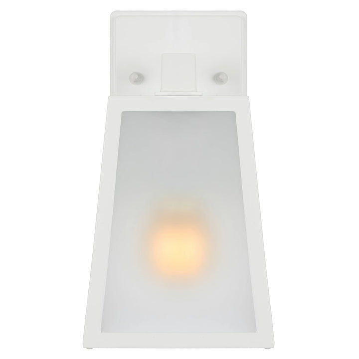Telbix Cosca Small Exterior Wall Bracket | White