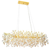 Telbix Molena Rectangular 10 Light Pendant | Gold