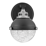 Hinkley Fletcher Traditional Single Wall Light (E27) | Black & Chrome