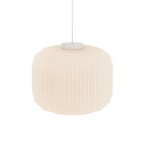 Nordlux Milford 30 Opal Glass Pendant | White