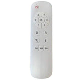Fanco Wynd 54" DC Ceiling Fan with Remote | White and Natural