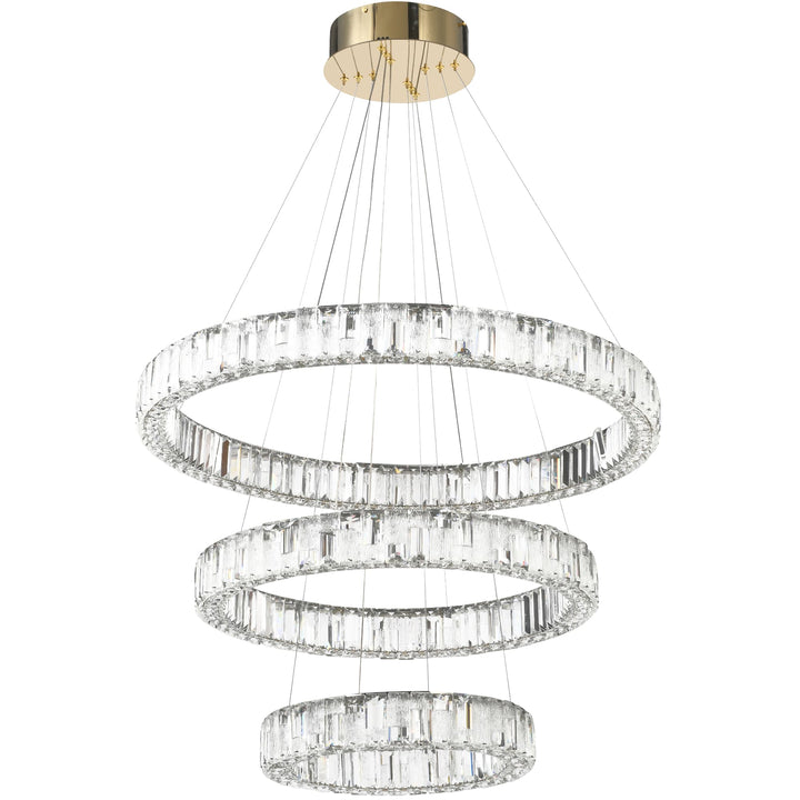 Telbix Rias 3 Tier Pendant Light | Gold