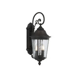 Telbix Tremont Exterior Wall Light IP44 | Black