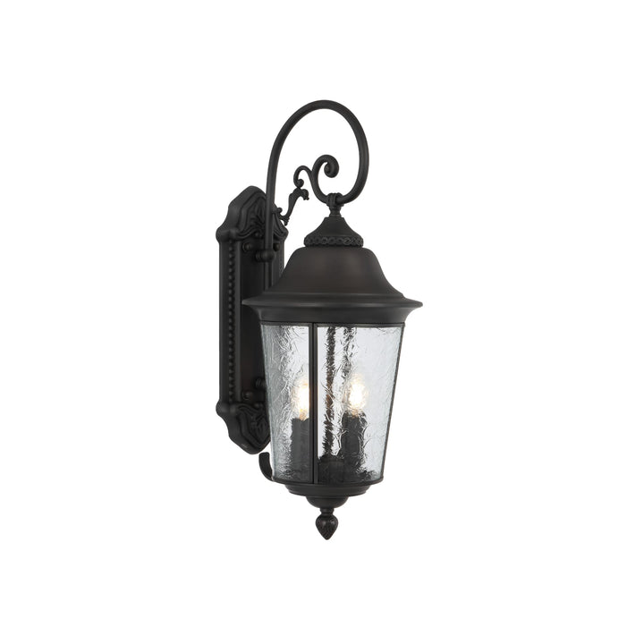 Telbix Tremont Exterior Wall Light IP44 | Black