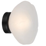 Telbix Zecca Wall Light | Black and Frost