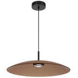 Telbix Orilla LED Pendant | Brown