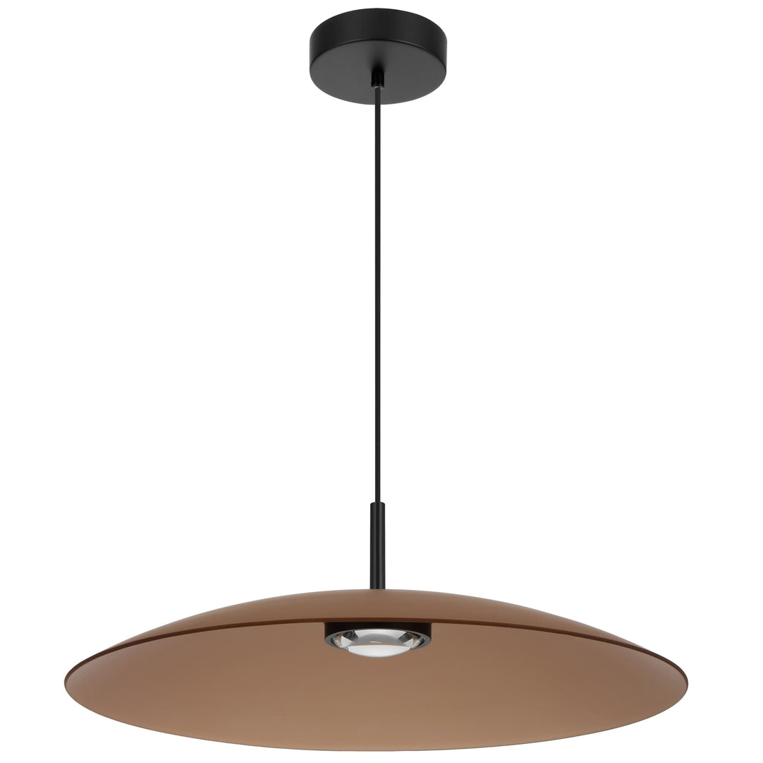 Telbix Orilla LED Pendant | Brown