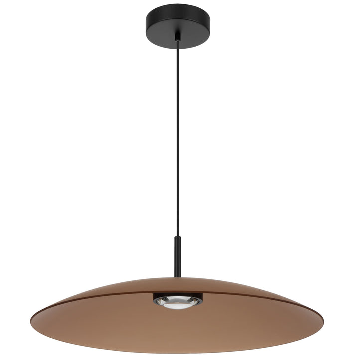 Telbix Orilla LED Pendant | Brown