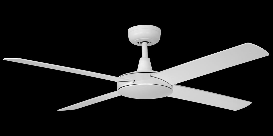 Fanco Eco Silent 52" DC Ceiling Fan with Wall Control and Remote | White