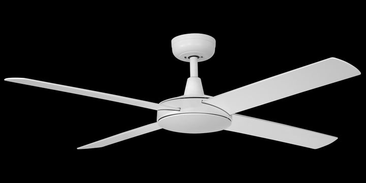Fanco Eco Silent 52" DC Ceiling Fan with Wall Control and Remote | White