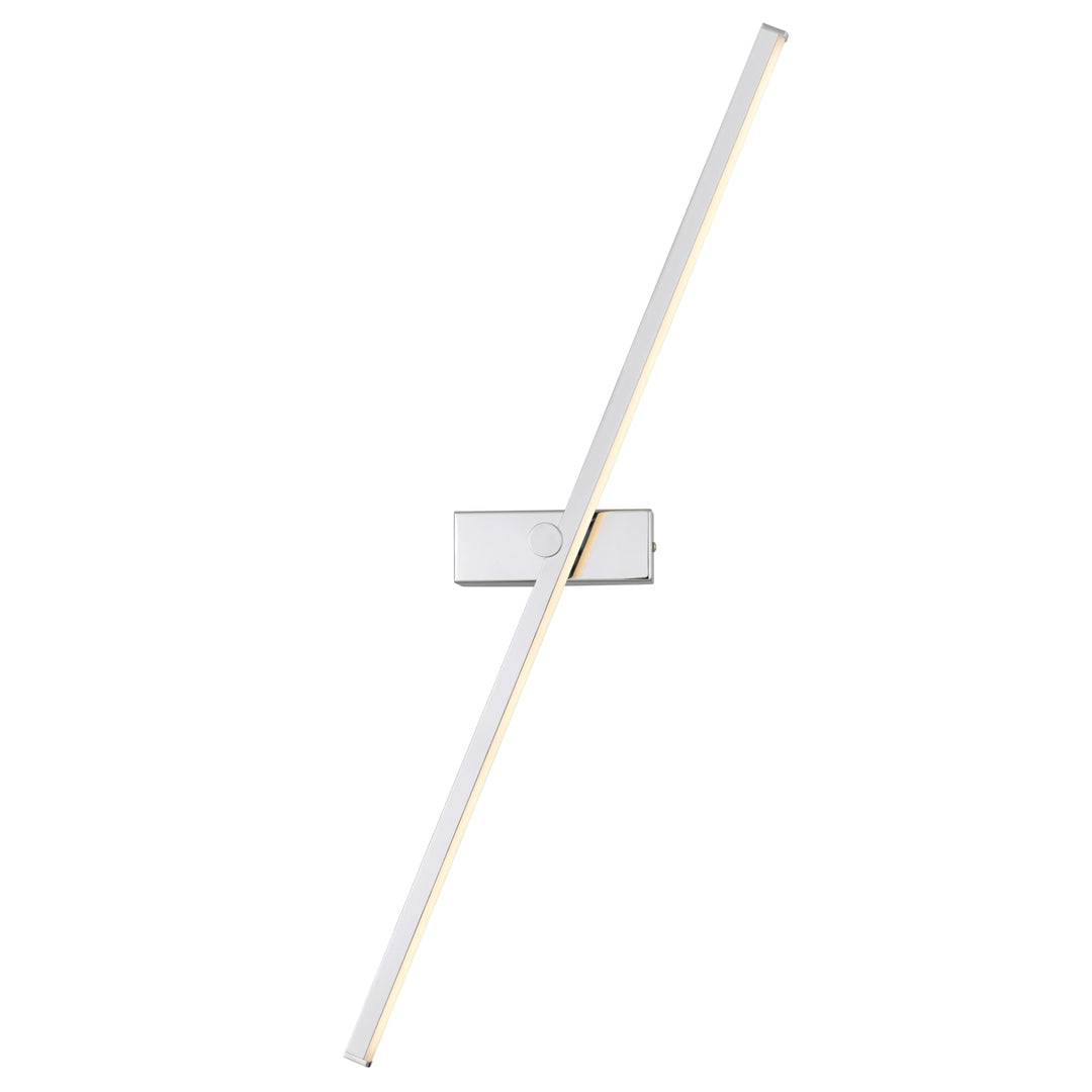 Telbix Foley Large Tricolour LED Vanity Light | Chrome