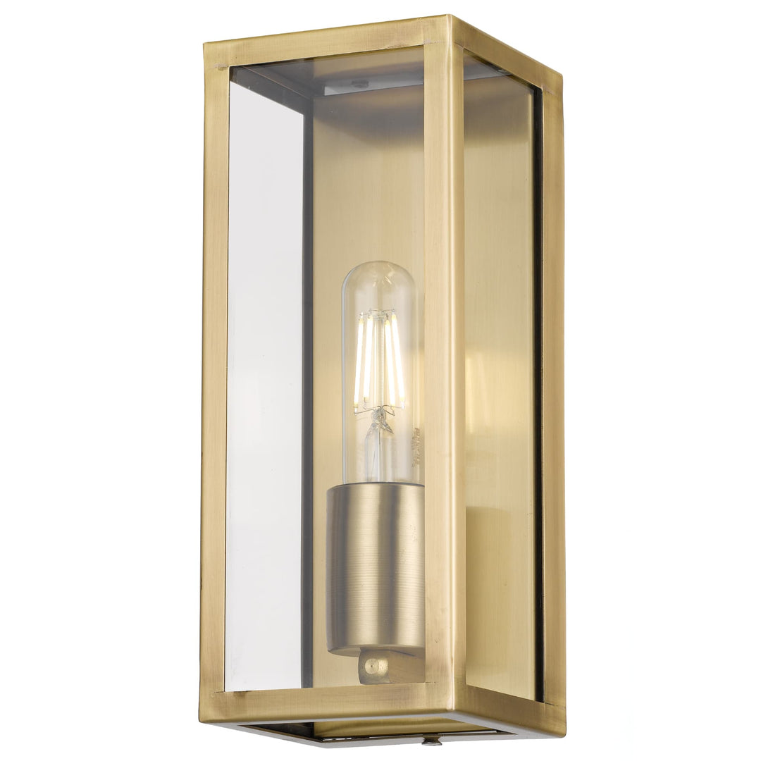 Telbix Arzano Small Wall Light | Antique Brass