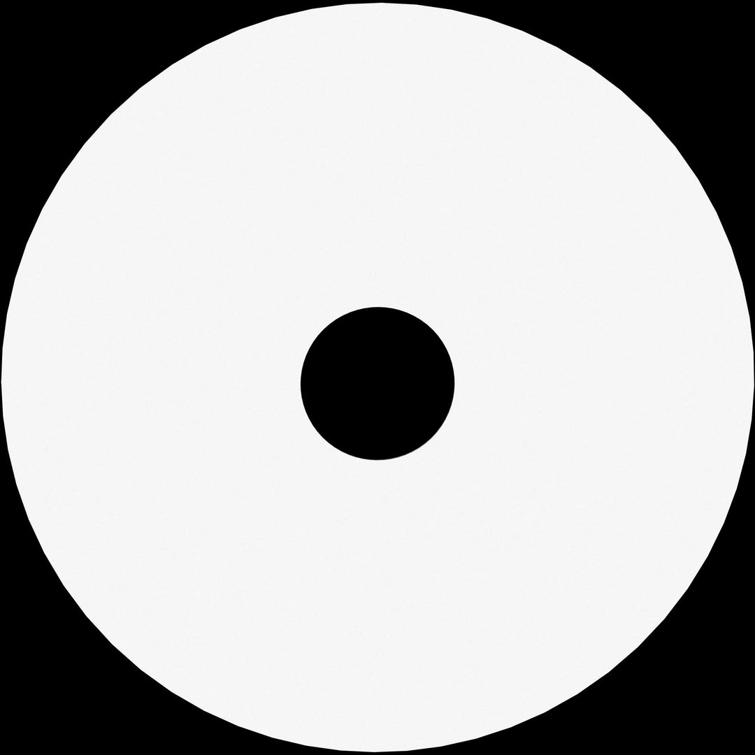Calibo Crest 300mm Round Back Plate Only | White