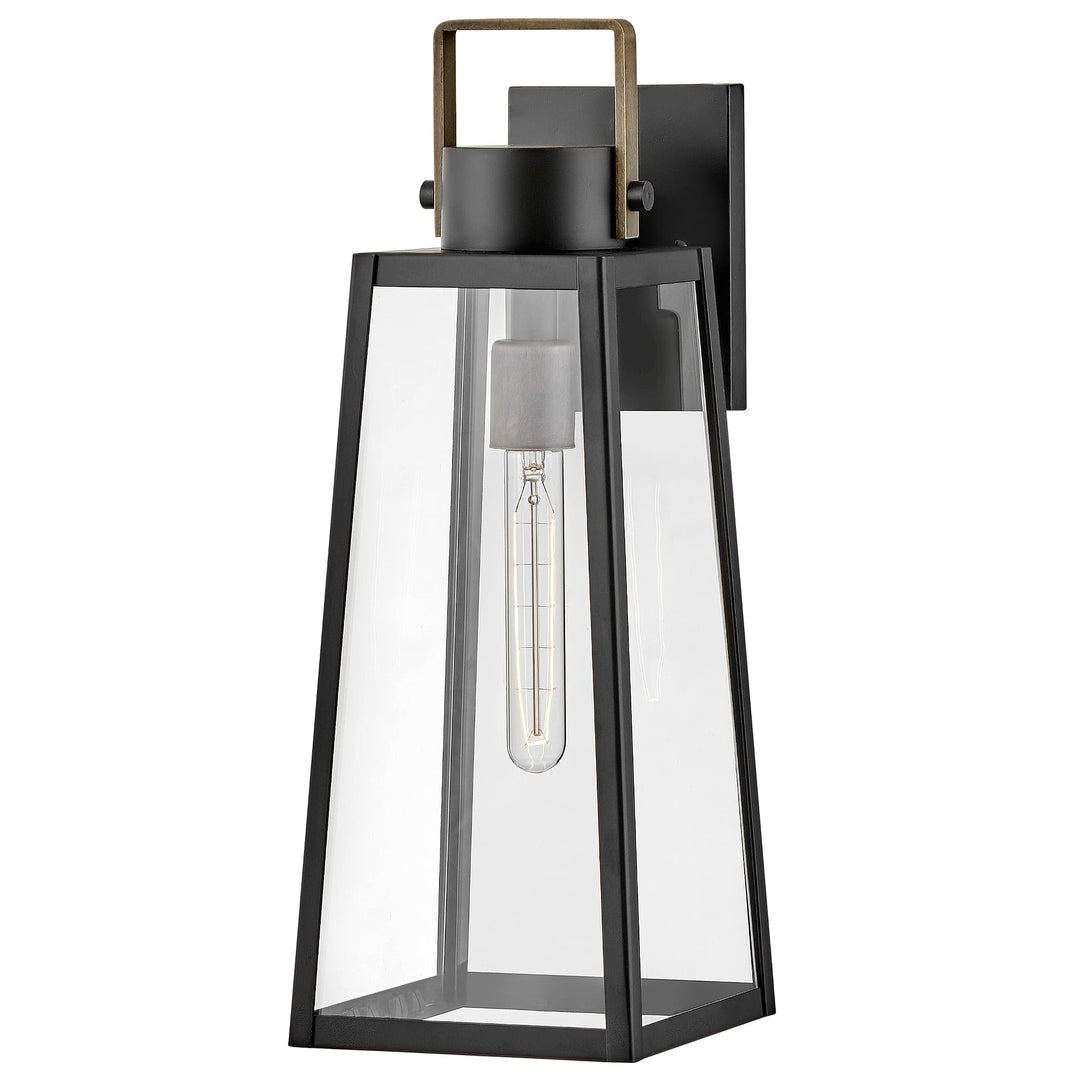 Hinkley Hugh Medium Exterior Wall Light by Lark | Black