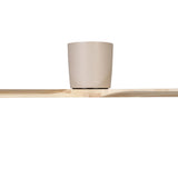 Fanco Gaia 48" DC Ceiling Fan with Remote | Natural Timber