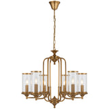 Telbix Velden 6 Light Pendant | Copper