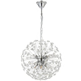 Telbix Lerida 8 Light Pendant | Chrome