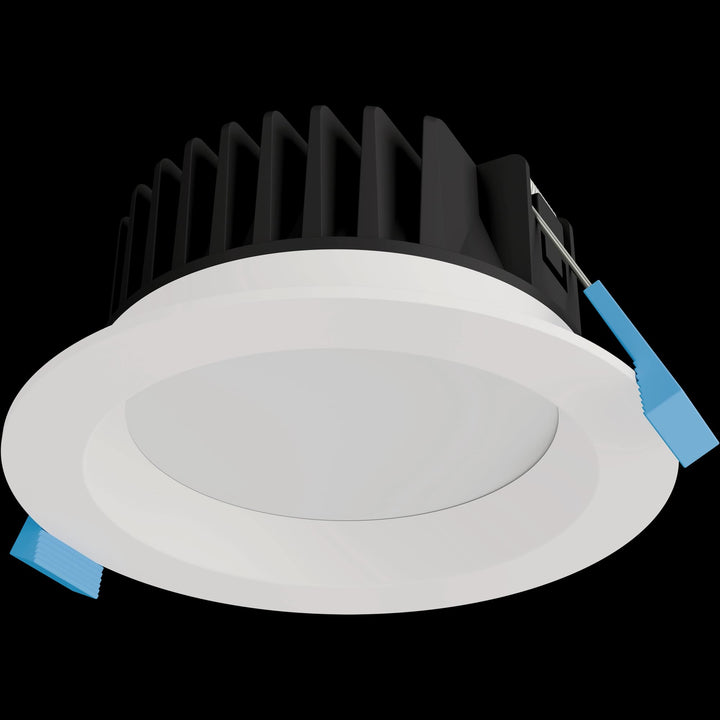 Calibo Zazu Recessed Tricolour LED Downlight with Changeable Face Plate | White