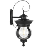 Telbix Mamo 18 Outdoor Wall Light | Black