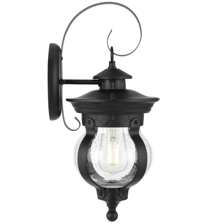 Telbix Mamo 18 Outdoor Wall Light | Black