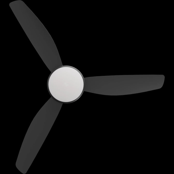 Calibo Condor 52" DC Smart Ceiling Fan with LED Light and Remote Control | Black